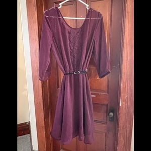 Maurices - longsleeved dress – plum - XL